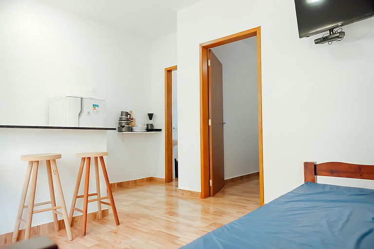 Maresias Flat's Unidade II - Flat Superior com ar condiciona