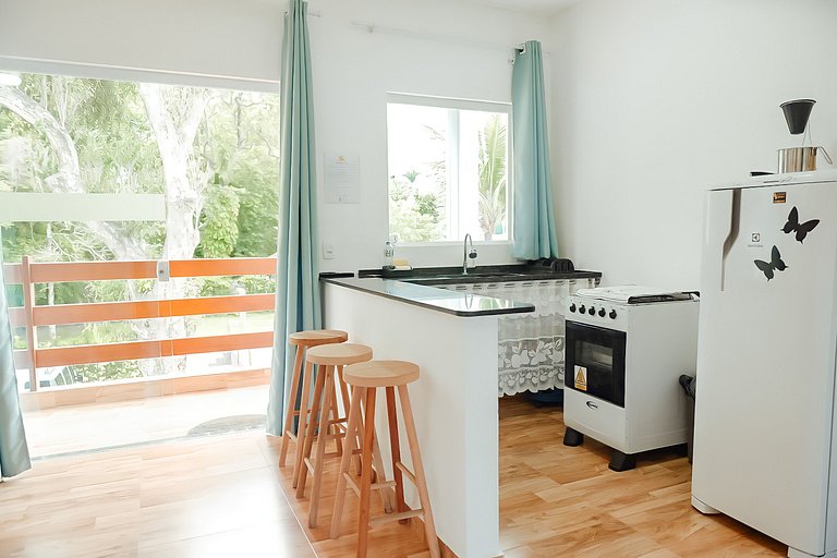 Maresias Flat's Unid. II - Flat Standard Piso Superior com a