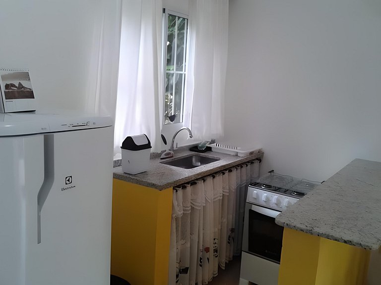 Maresias Flats Unidade I - Flat com ar condicionado