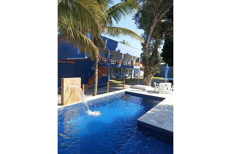 Maresias Flat's Unidade II - Flat Superior com ar condiciona