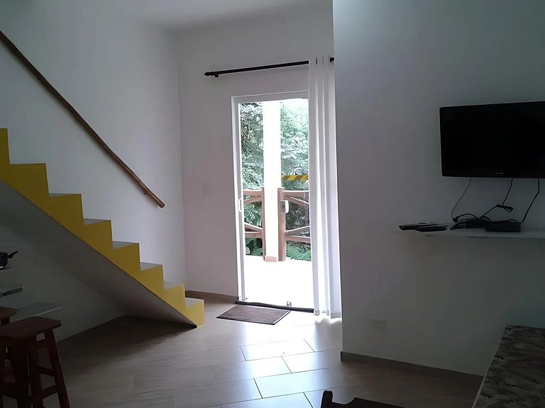 Maresias Flats Unidade I - Flat com ar condicionado