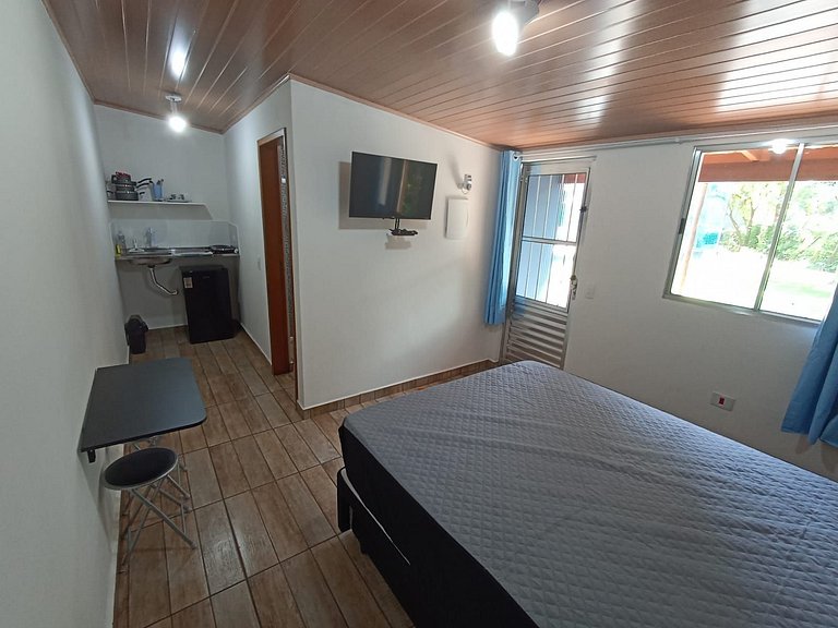 Maresias Flat's Unid. II - Flat Single com ar condicionado