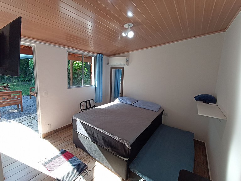 Maresias Flat's Unidade II - Flat Single com ar condicionado