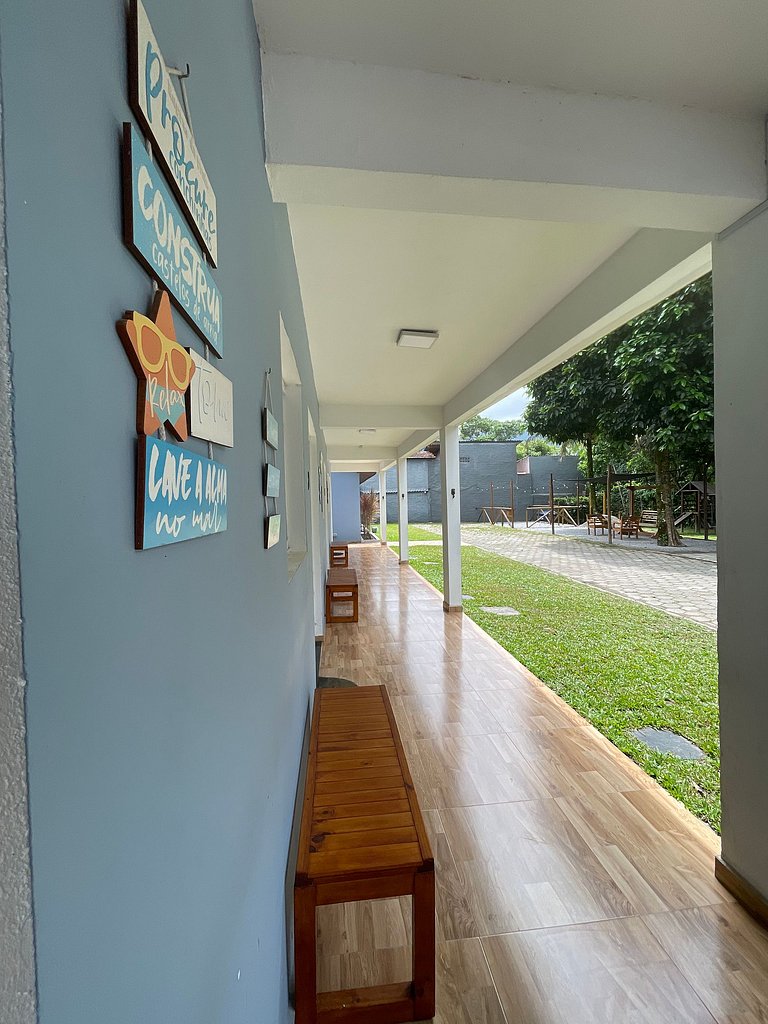 Maresias Flat's Unid. II - Flat Térreo com ar condicionado