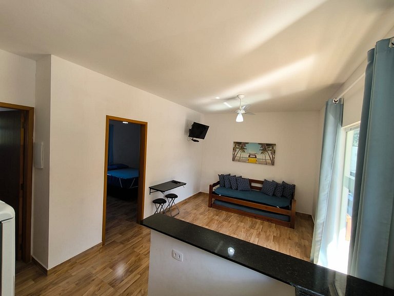 Maresias Flat's Unid. II - Flat Standard Piso Superior com a