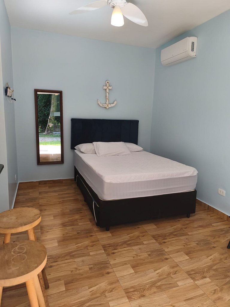 Maresias Flat's Unid. II - Flat Single Térreo com ar condici